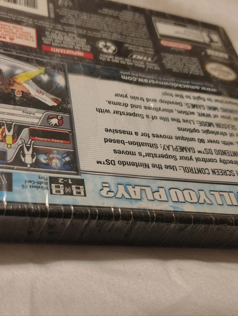WWE SmackDown vs. Raw 2008 Featuring ECW (Factory Sealed)